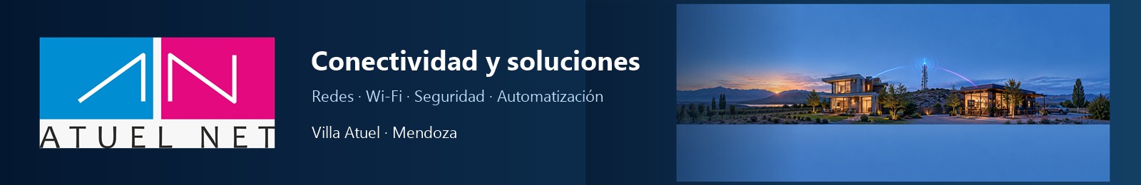 Conectividad y soluciones tecnológicas para hogares y empresas.